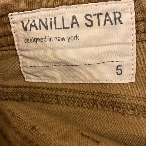 VANILLA STAR SIZE 5 Skinny jeans the color is called whiskey….light brown or tan - Picture 3 of 7